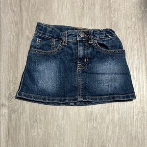 4/$30 Justice Denim Skort - Blue